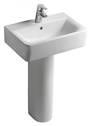 Раковина на пьедестале Ideal Standard Connect 55 E788601 белая купить в интернет-магазине Sanbest