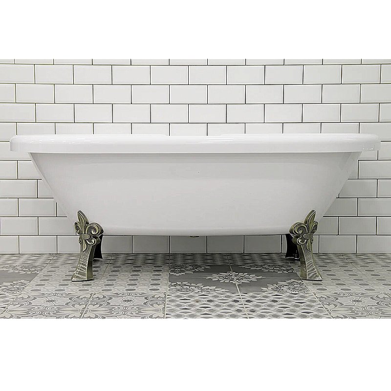 Акриловая ванна Радомир Леонесса 1 на ножках Лилия Bronze купить в интернет-магазине Sanbest