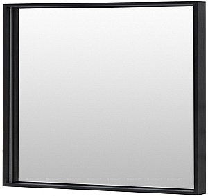 Зеркало De Aqua Алюминиум 261703 90 черный в ванную от интернет-магазине сантехники Sanbest