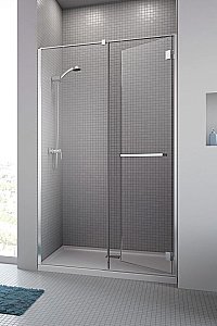 Душевая дверь Radaway Carena DWJ 100 стекло прозрачное/профиль хром правая купить в интернет-магазине Sanbest