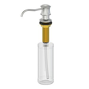 Дозатор мыла WONZON & WOGHAND, Брашированный никель (WW-88SD03-BN) купить в интернет-магазине сантехники Sanbest