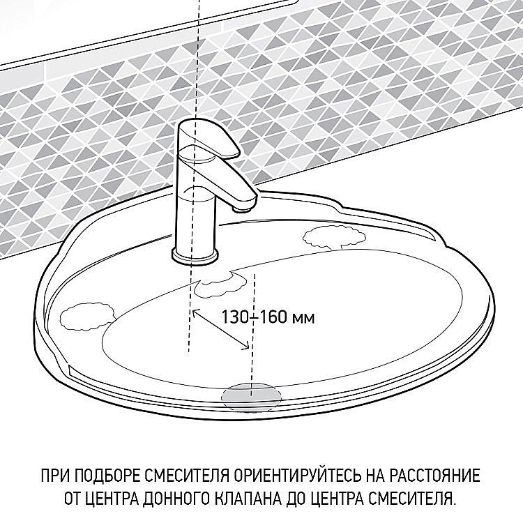 Смеситель для раковины PAINI Nove 09CR205ME хром купить в интернет-магазине сантехники Sanbest