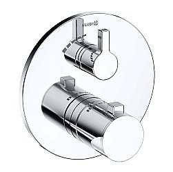 Смеситель для душа Kludi Nova Fonte Puristic 208850515 хром купить в интернет-магазине сантехники Sanbest