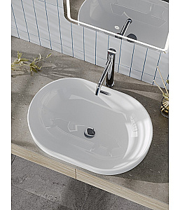 Раковина Agger ASB02600 белый глянец купить в интернет-магазине Sanbest