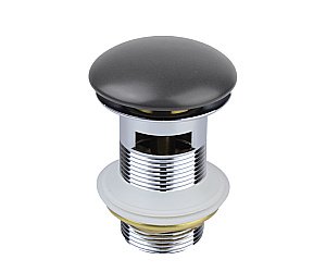 Донный клапан для раковины Bronze de Luxe Scandi 1003/1G серый матовый купить в интернет-магазине сантехники Sanbest