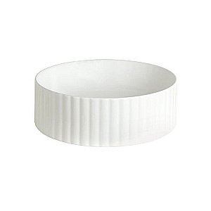 Раковина накладная Artceram Millerighe 44 OSL010 05 00 белая матовая купить в интернет-магазине Sanbest