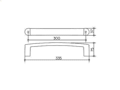 Поручень KEUCO Elegance New 30 купить в интернет-магазине сантехники Sanbest