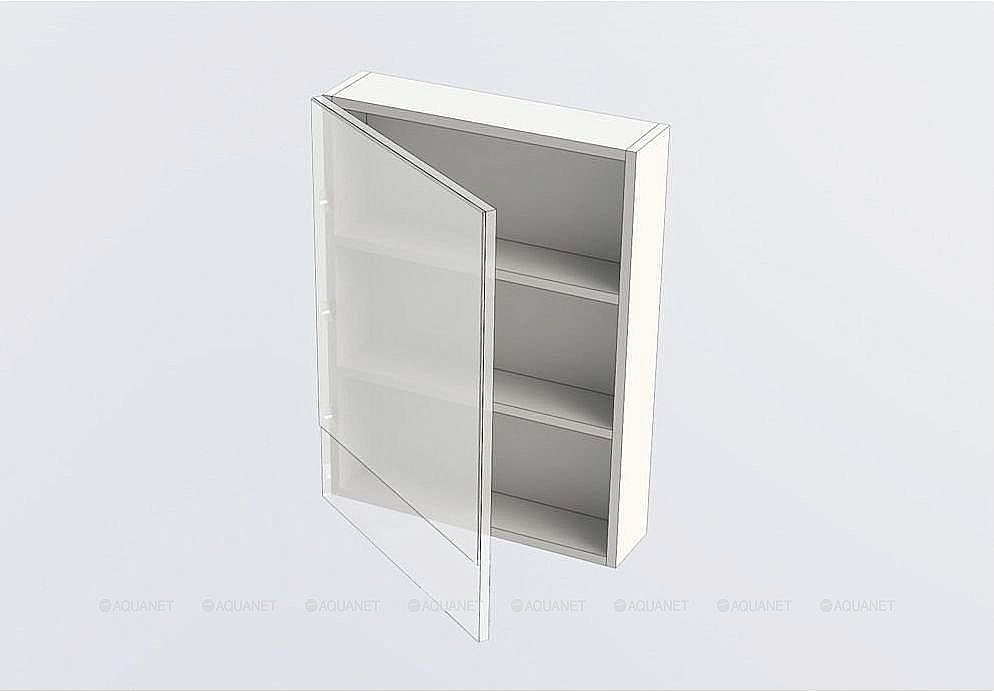 Зеркальный шкаф Aquanet Нота 50 белый купить в интернет-магазине сантехники Sanbest