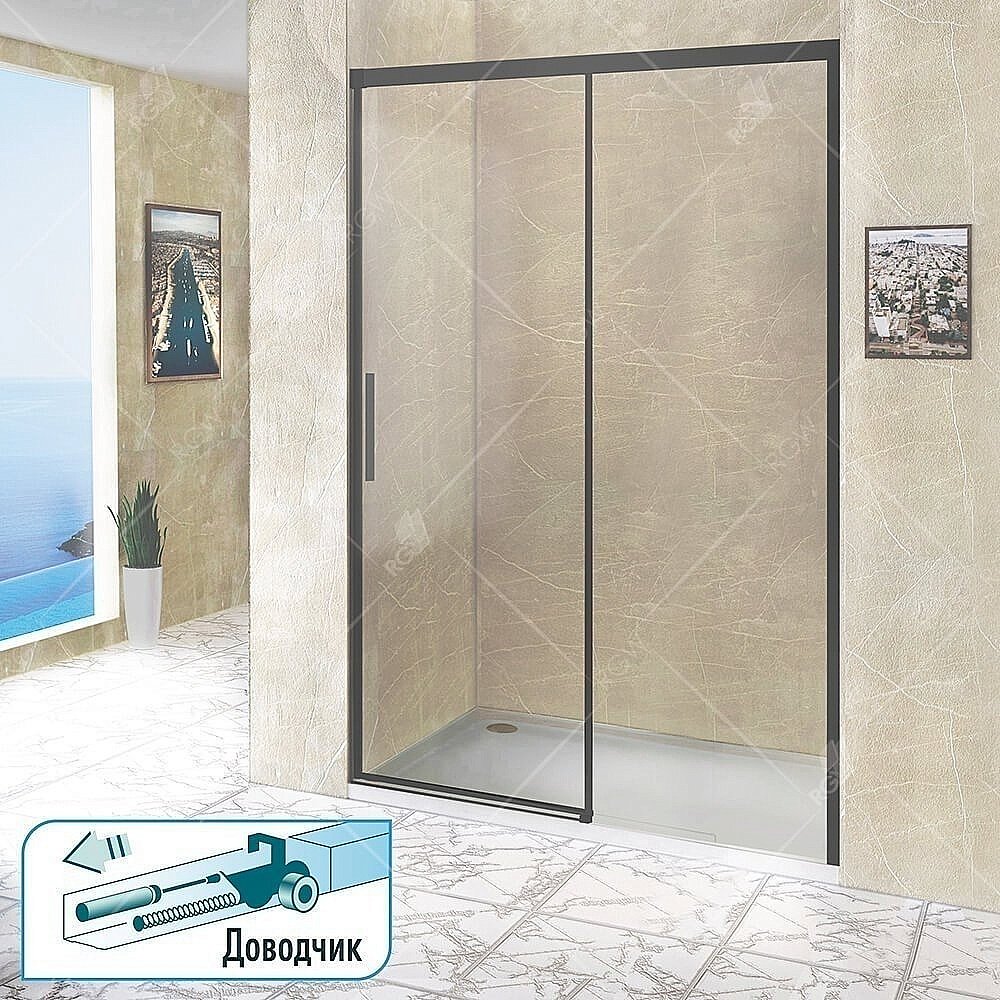 Душевая дверь RGW Leipzig LE-12B 120 купить в интернет-магазине Sanbest