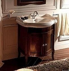 Тумба под раковину Kerasan Retro 73 noce купить в интернет-магазине сантехники Sanbest