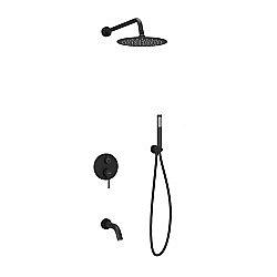 Душевая система Sancos Select SC3004MB черная матовая купить в интернет-магазине сантехники Sanbest