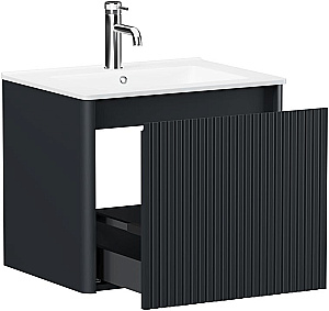 Тумба с раковиной Allen Brau Gravity 60 1.370016.AM антрацит матовый для ванной в интернет-магазине Sanbest