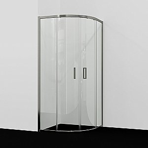 Душевой уголок WasserKRAFT Tauber 64S23 100х100 стекло прозрачное/профиль никель купить в интернет-магазине Sanbest