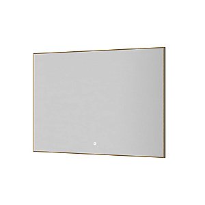 Зеркало Boheme 100 543-100-MG матовое золото в ванную от интернет-магазине сантехники Sanbest