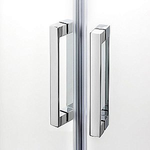 Душевой уголок NEW TRENDY NEW PRAKTIC K-0465 80x80 стекло прозрачное/профиль хром купить в интернет-магазине Sanbest