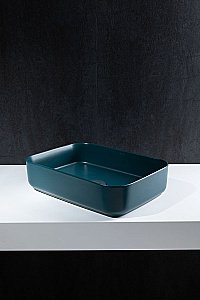 Раковина Allen Brau Fantasy Quad 50 4.11021.PT петроль матовый купить в интернет-магазине Sanbest