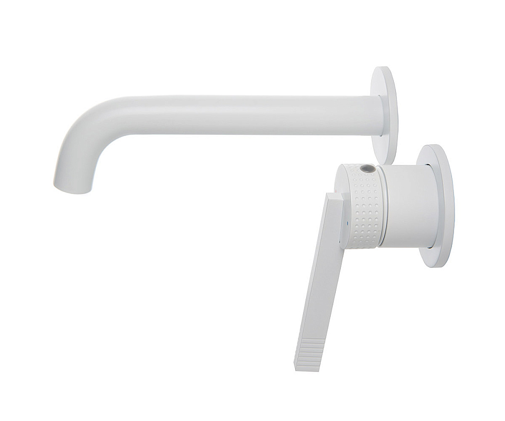 Смеситель для раковины Bronze de Luxe OMG! 9007W белый матовый купить в интернет-магазине сантехники Sanbest