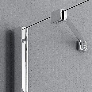 Душевой уголок Radaway Essenza New KDJ+S 120x80 стекло прозрачное/профиль хром купить в интернет-магазине Sanbest