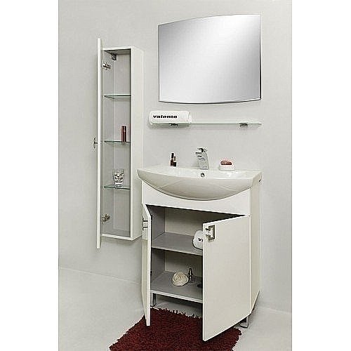 Шкаф-пенал Valente Acquisto 25 сиреневый для ванной в интернет-магазине сантехники Sanbest