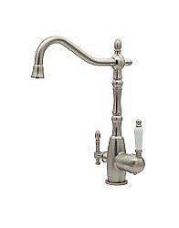 Смеситель для кухни Milacio Castellon Ceramic MC.515.SN сатин купить в интернет-магазине сантехники Sanbest