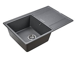 Мойка кухонная Paulmark Flugen PM217850-DG Серая купить в интернет-магазине сантехники Sanbest