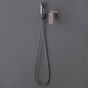 Гигиенический душ Abber Daheim AF8225NG никель купить в интернет-магазине сантехники Sanbest