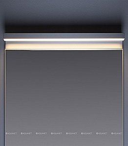 Зеркало De Aqua Сильвер 261661 50 серебро в ванную от интернет-магазине сантехники Sanbest