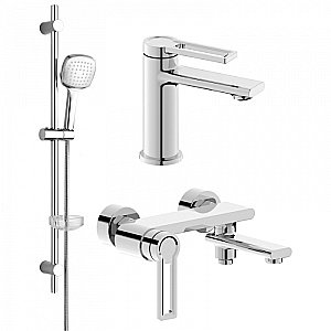 Набор смесителей Orange Splito M36-311cr хром купить в интернет-магазине сантехники Sanbest