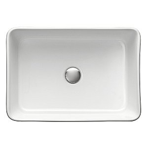 Раковина накладная Акватон Mila 50 732700B000 белая купить в интернет-магазине Sanbest