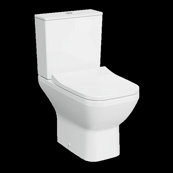 Унитаз Vitra INTEGRA SQUARE 9833B003-7205 безободковый, с бачком, с крышкой микролифт купить в интернет-магазине Sanbest