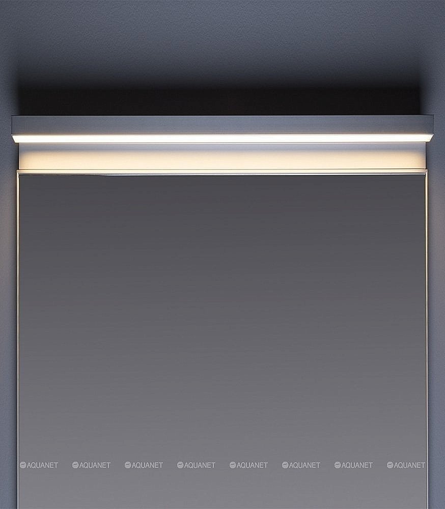 Зеркало De Aqua Сильвер 261661 50 серебро в ванную от интернет-магазине сантехники Sanbest