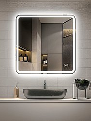 Зеркало LED Vincea VLM-3VC8008-2 80х80 в ванную от интернет-магазине сантехники Sanbest