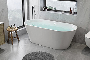 Акриловая ванна Royal Bath PAFOS RB610000BL 180х80 белый купить в интернет-магазине Sanbest