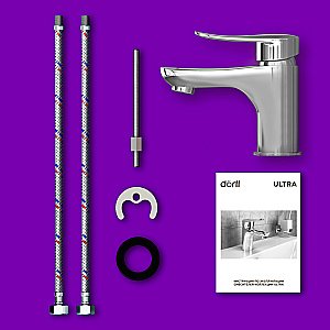 Смеситель для раковины Dorff Ultra D5002100 хром купить в интернет-магазине сантехники Sanbest