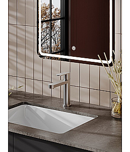 Cмеситель для раковины Agger Sweet A2702122 сатин матовый купить в интернет-магазине сантехники Sanbest