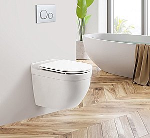 Унитаз BelBagno SENSO-R BB017CH-TOR безободковый, слив-торнадо купить в интернет-магазине Sanbest