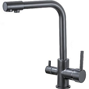 Смеситель для кухни Boch Mann Laura BM10425 серый матовый купить в интернет-магазине сантехники Sanbest