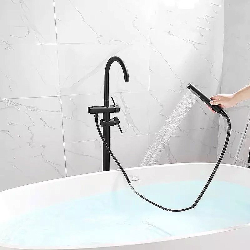 Смеситель для ванны Boch Mann BRAIES Matt Black BM8921 купить в интернет-магазине сантехники Sanbest