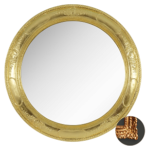 Зеркало Migliore Complementi 87 бронза в ванную от интернет-магазине сантехники Sanbest