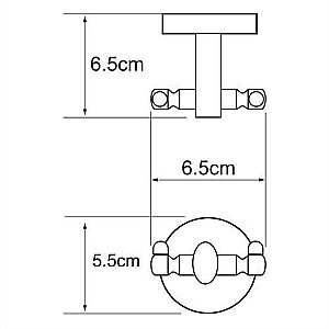 Крючок WasserKRAFT Rhein K-6223D купить в интернет-магазине сантехники Sanbest