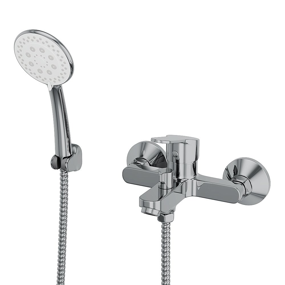 Смеситель для ванны Rush Sky SK5720-44 хром купить в интернет-магазине сантехники Sanbest