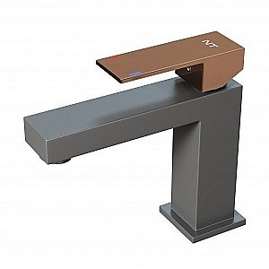 Смеситель для раковины NT Bagno NT9001GRG купить в интернет-магазине сантехники Sanbest