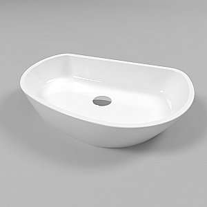 Раковина накладная WhiteCross AMETRINE 60 0718.060037.100 белая купить в интернет-магазине Sanbest