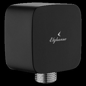 Подключение для шланга Elghansa Unit WS-7M-Black черный купить в интернет-магазине сантехники Sanbest