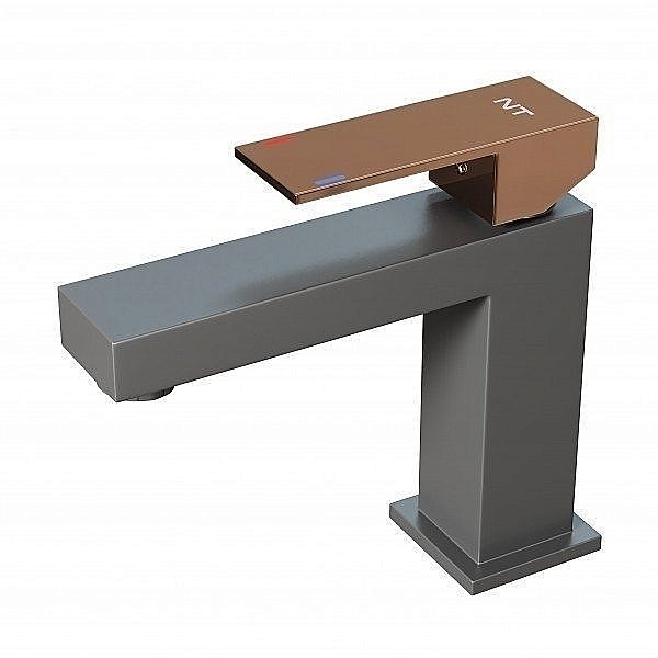 Смеситель для раковины NT Bagno NT9001GRG купить в интернет-магазине сантехники Sanbest