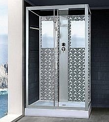 Душевая кабина Niagara Luxe NG-7711WBK 120x90 серебро купить в интернет-магазине Sanbest