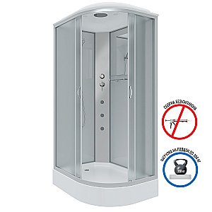 Душевая кабина Niagara Classic NG-3312-14G 120х80 с гидромассажем купить в интернет-магазине Sanbest