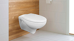 Унитаз подвесной Azario Stella AZ-VT005+AZ-VT005sc белый, с крышкой микролифт купить в интернет-магазине Sanbest