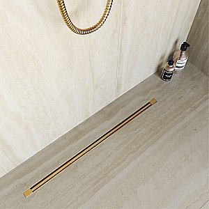 Душевой трап RGW SDR-55Gb 79215580-06 80 брашированное золото купить в интернет-магазине Sanbest