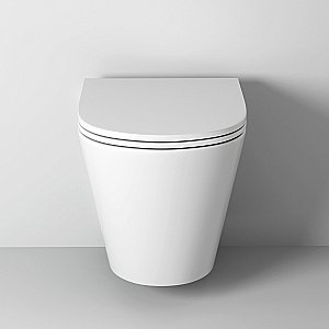 Унитаз подвесной Grossman Tornado GR-4478SQ безободковый, с крышкой микролифт, слив-торнадо купить в интернет-магазине Sanbest